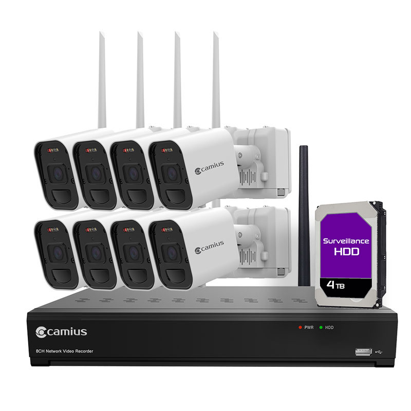 Camius wireless security cameras